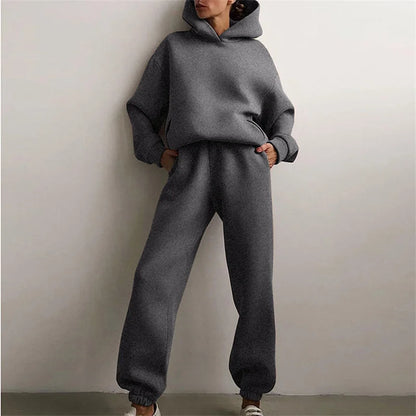 Chic Autumn Oversized Tracksuit Set™