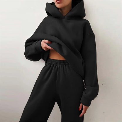 Chic Autumn Oversized Tracksuit Set™