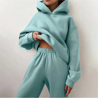 Chic Autumn Oversized Tracksuit Set™