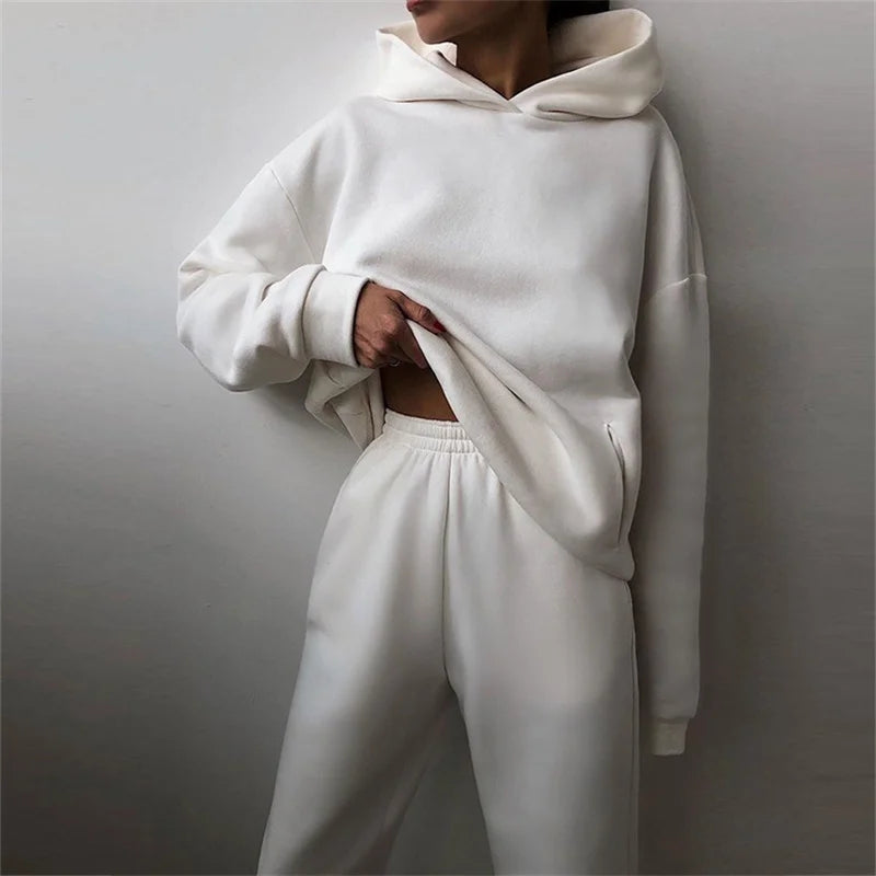 Chic Autumn Oversized Tracksuit Set™